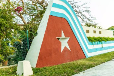 Varadero Küba'da tipik bir görünümde