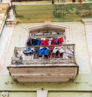 Havana Küba'da tipik bir görünümde