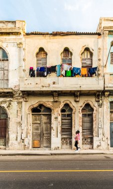 Havana Küba'da tipik bir görünümde