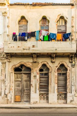 Havana Küba'da tipik bir görünümde