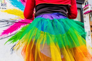 Londra'daki Notting Hill'deki tipik bir görünüm