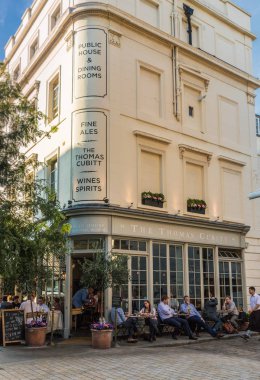 Londra 'da tipik bir manzara