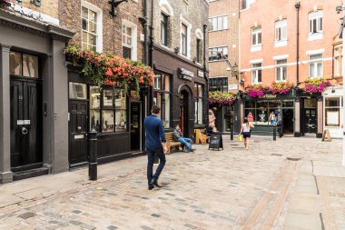 Londra 'da tipik bir manzara