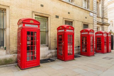 Londra 'da tipik bir manzara
