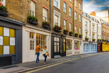 Londra 'da tipik bir manzara