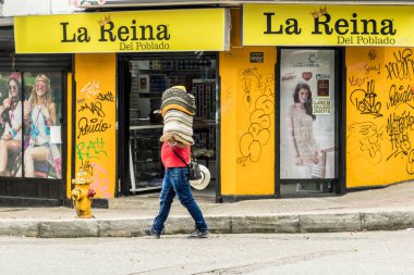 Medellin Kolombiya tipik bir görünümde.