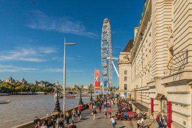 Londra'daki Westminster tipik bir görünüm