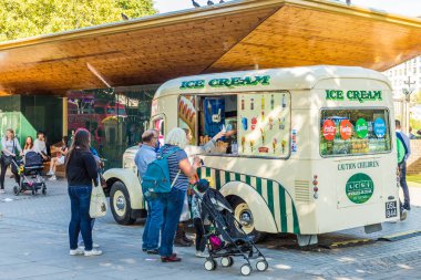 Londra'daki Westminster tipik bir görünüm