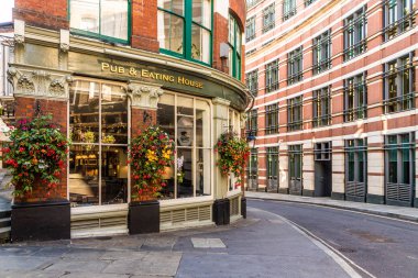 Londra 'da tipik bir manzara