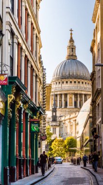 Londra 'da tipik bir manzara