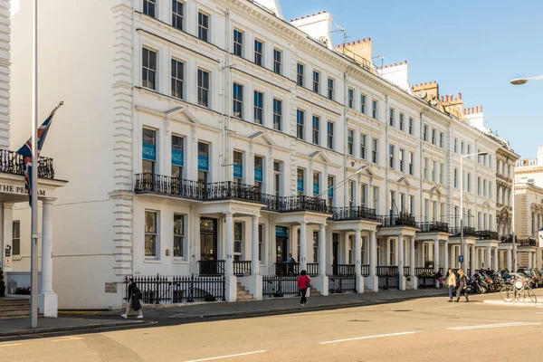 A typical view in Kensington in London — Stock Photo, Image