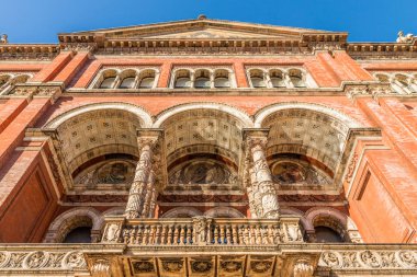 Kensington Londra'nın tipik bir görünümde