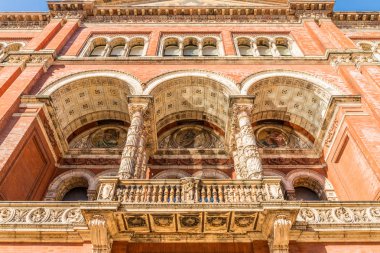 Kensington Londra'nın tipik bir görünümde