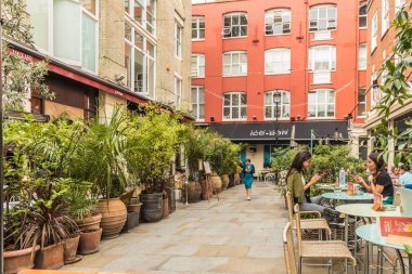 Londra 'da tipik bir manzara