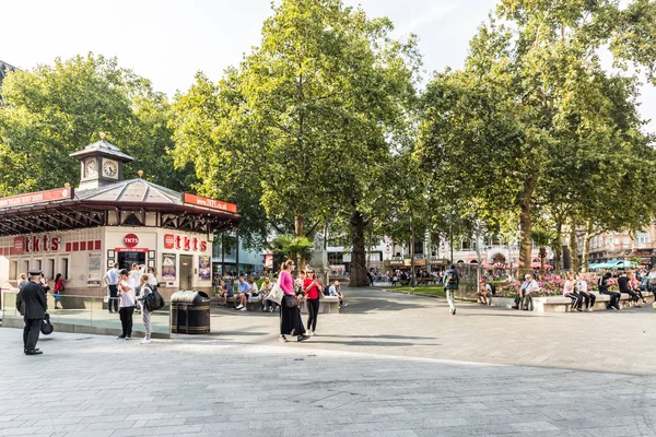 Uma vista típica em Londres — Fotografia de Stock