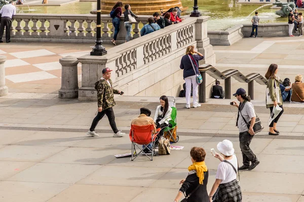 Una vista tipica di Londra — Foto Stock