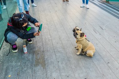 Londra 'da tipik bir manzara