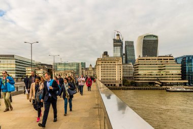 Londra 'da tipik bir manzara