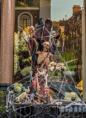 Londra'da bir Cadılar Bayramı görünümü