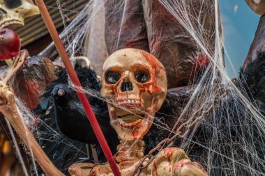 Londra'da bir Cadılar Bayramı görünümü