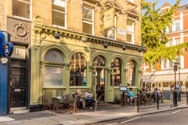 Londra 'da tipik bir manzara