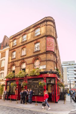 Londra 'da tipik bir manzara