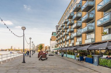 Londra 'da tipik bir manzara