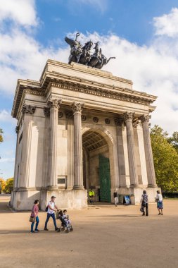 Londra 'da tipik bir manzara