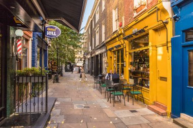 Mayfair 'de tipik bir manzara