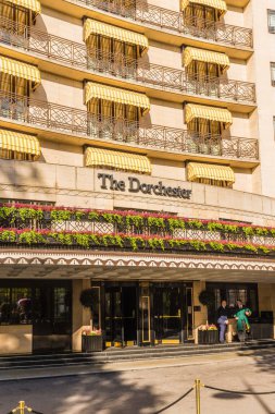 Mayfair 'de tipik bir manzara