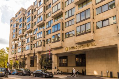 Mayfair 'de tipik bir manzara