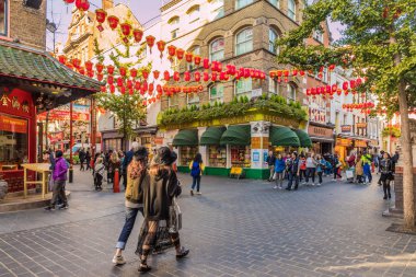 Londra 'da tipik bir manzara