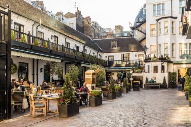 Londra 'da tipik bir manzara