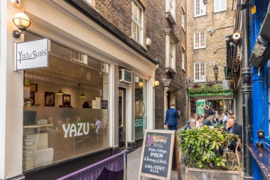 Londra 'da tipik bir manzara