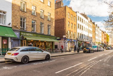 Londra 'da tipik bir manzara