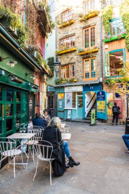 Londra 'da tipik bir manzara