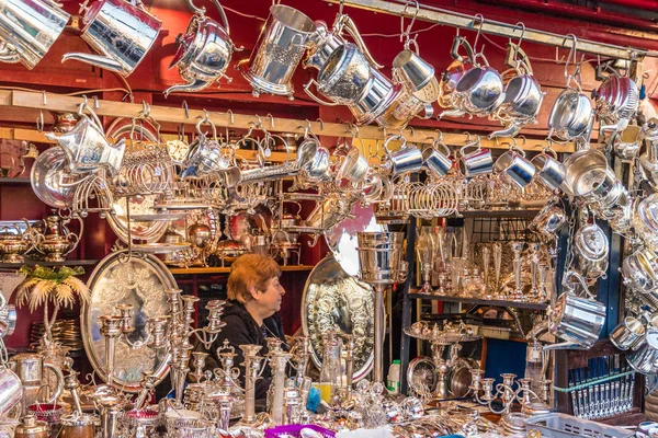 Blick auf den Portobello-Markt — Stockfoto