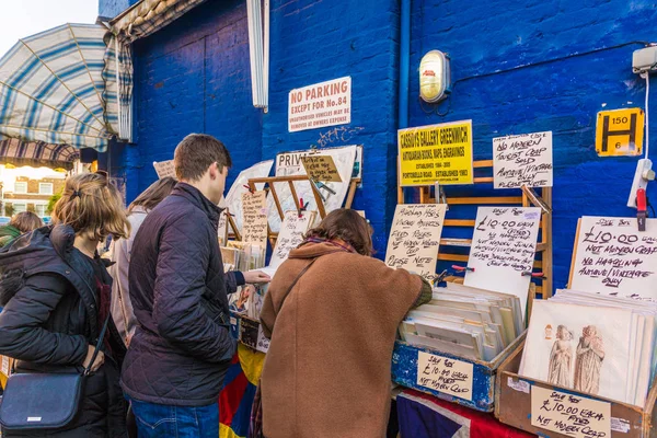 Blick auf den Portobello Road Market — Stockfoto