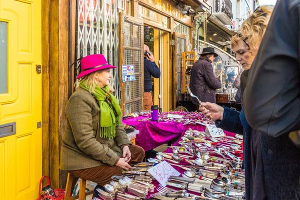 Blick auf den Portobello Road Market — Stockfoto