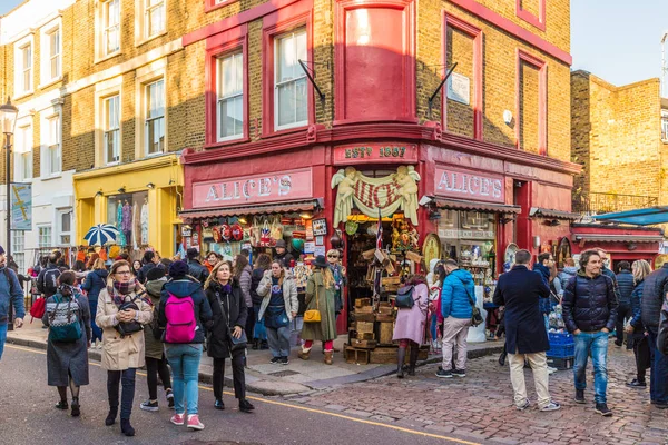 Blick auf den Portobello Road Market — Stockfoto