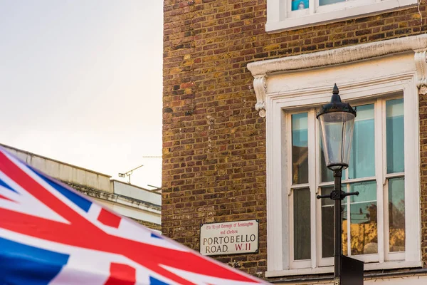 A pohled na trhu Portobello Road — Stock fotografie