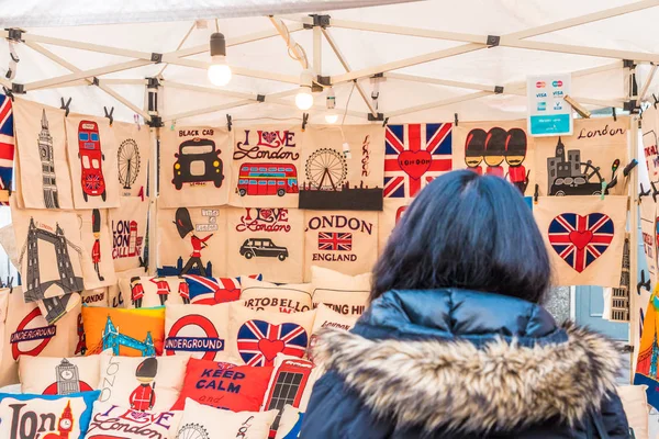 Blick auf den Portobello Road Market — Stockfoto