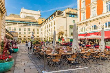 Covent Garden tipik bir görünümde