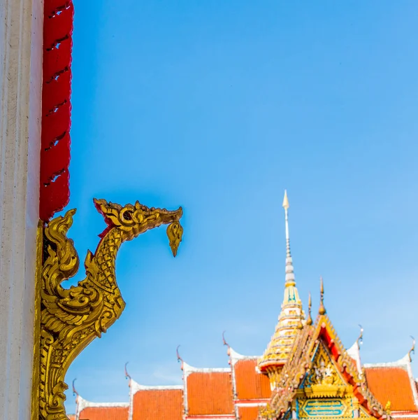 Chalong Temple in Thailand in Asia — Stock Photo, Image