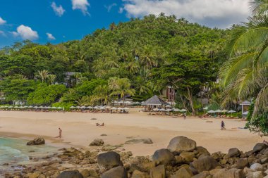 Tipik bir sahne Karon Phuket Tayland