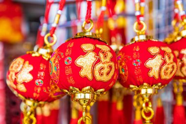 Phuket Town Tayland Çince fenerler