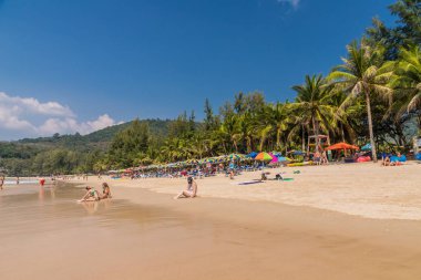 Tipik bir görünümü'nde kamala Phuket Tayland