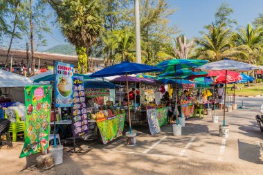 Tipik bir görünümü'nde kamala Phuket Tayland
