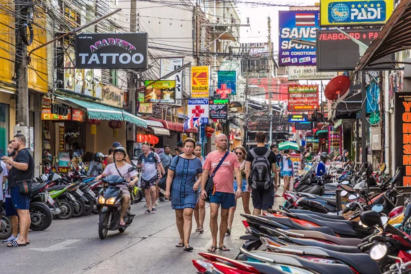 Patong Tayland tipik bir sahne