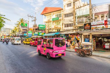 Patong Tayland tipik bir sahne